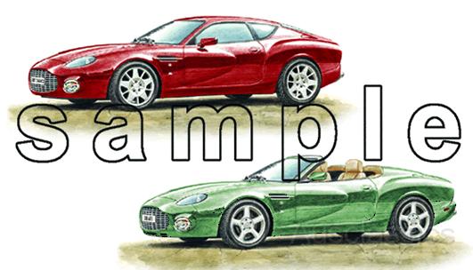 Aston Martin DB7 Zagato & DB AR1.gif